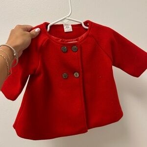 Classic Red Kids Coat